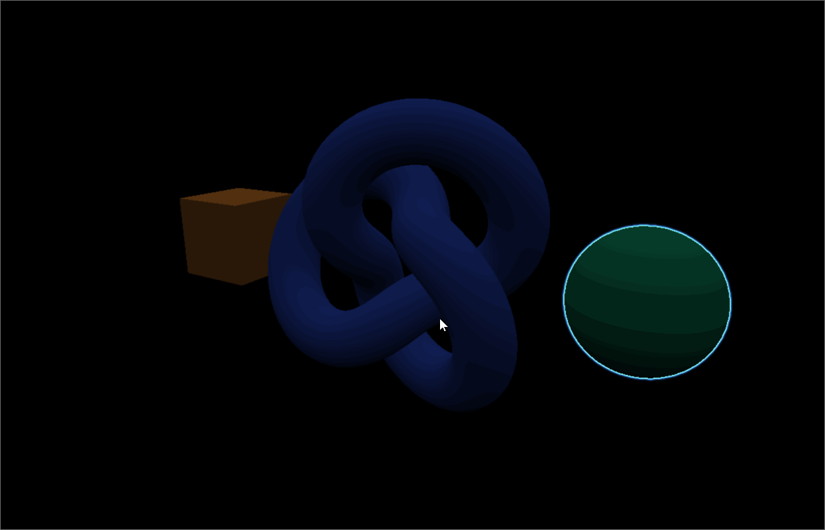 OutlinePass 高亮描边